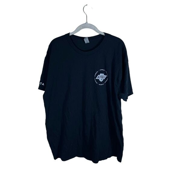 Los Angeles Kings Skull Dia de Los Muertos Black T Shirt - Picture 4 of 6